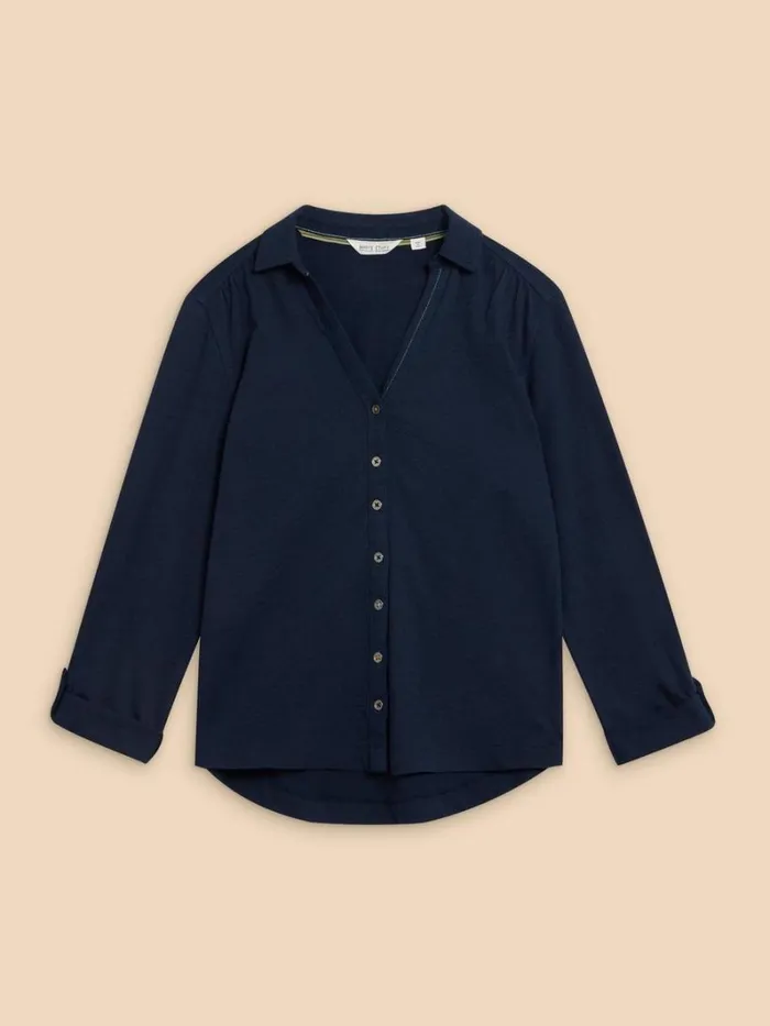 White Stuff SHIRTS and BLOUSES TEXTURED ANNIE French Navy 8211 Women White Stuff SHIRTS and BLOUSES TEXTURED ANNIE French Navy 8211 Women