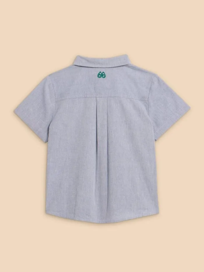 White Stuff SHIRTS Chambray SS Shirt Chambray Blue 8211 Kids White Stuff SHIRTS Chambray SS Shirt Chambray Blue 8211 Kids