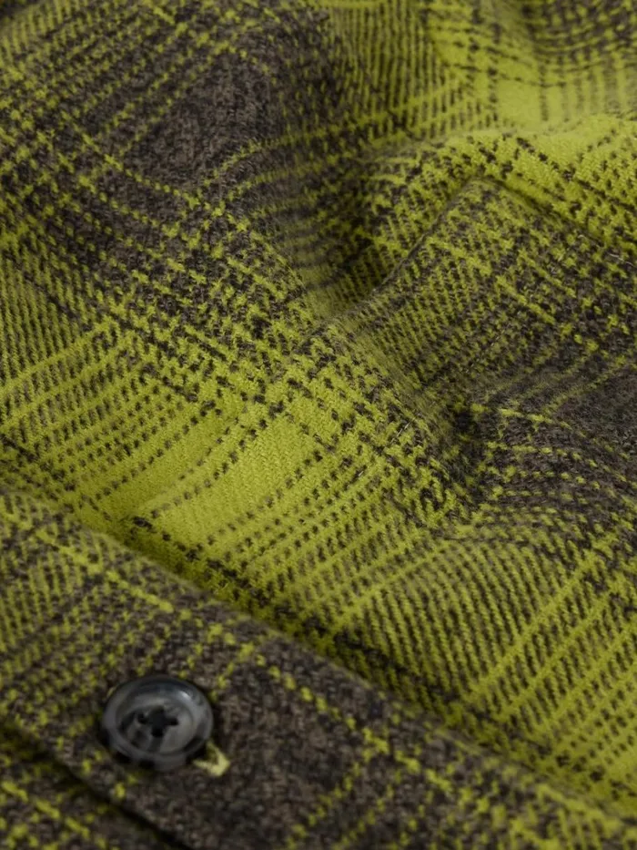 White Stuff SHIRTS HIXTON CHECK OVERSHIRT Bright Green 8211 Men