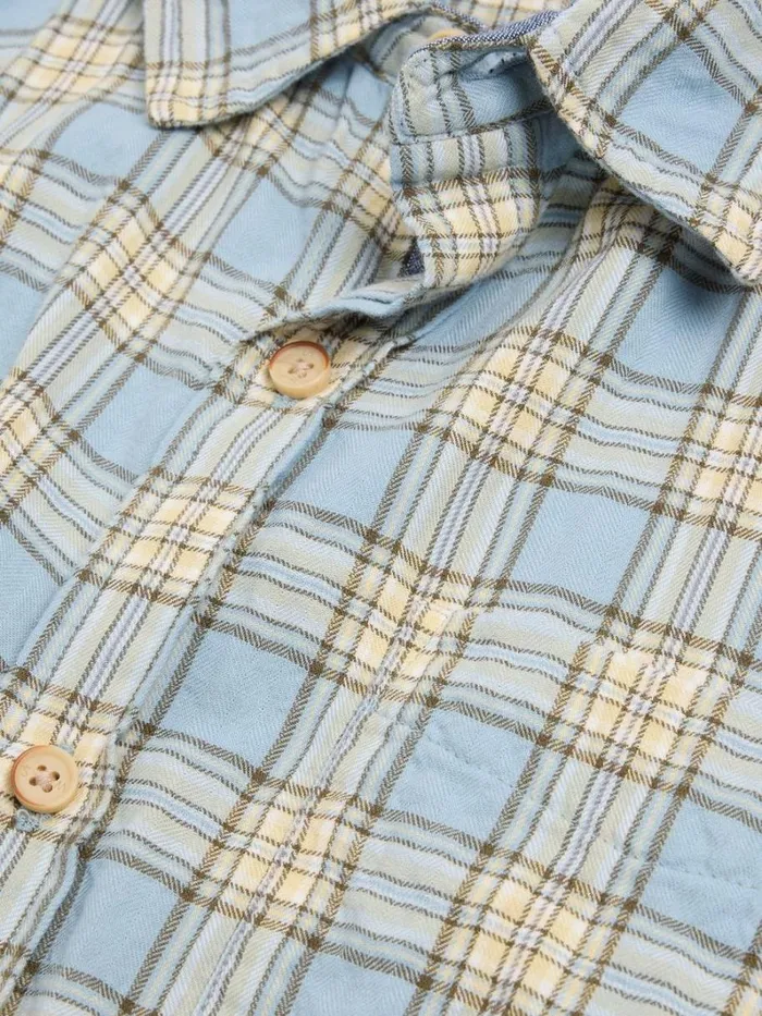 White Stuff SHIRTS Madras Check SS Shirt Blue Multi 8211 Men White Stuff SHIRTS Madras Check SS Shirt Blue Multi 8211 Men