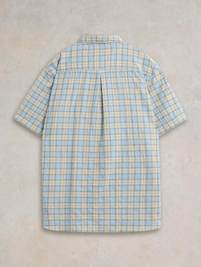 White Stuff SHIRTS Madras Check SS Shirt Blue Multi 8211 Men White Stuff SHIRTS Madras Check SS Shirt Blue Multi 8211 Men