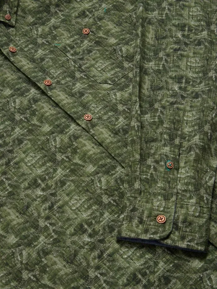 White Stuff SHIRTS Seaweed Printed Shirt Green Print 8211 Men White Stuff SHIRTS Seaweed Printed Shirt Green Print 8211 Men