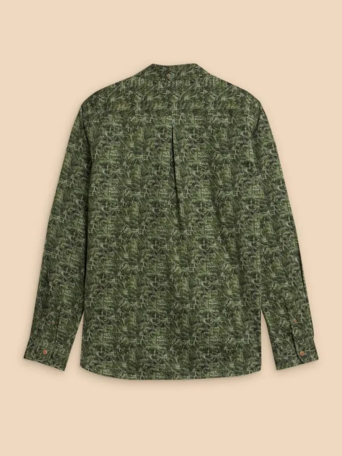 White Stuff SHIRTS Seaweed Printed Shirt Green Print 8211 Men White Stuff SHIRTS Seaweed Printed Shirt Green Print 8211 Men