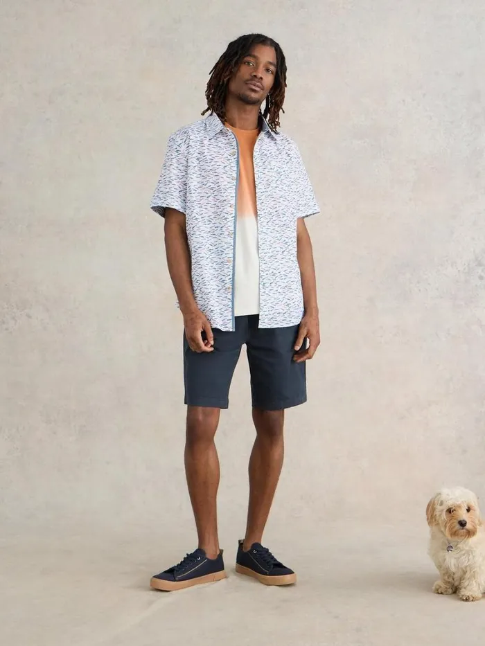 White Stuff SHIRTS Shoal Printed Shirt White Multi 8211 Men White Stuff SHIRTS Shoal Printed Shirt White Multi 8211 Men