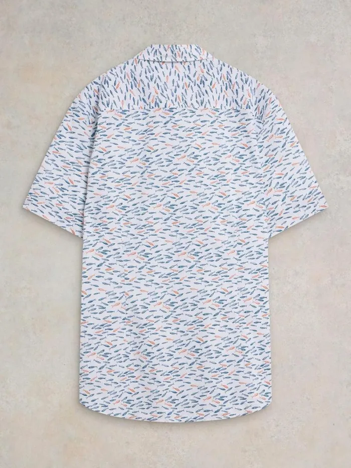 White Stuff SHIRTS Shoal Printed Shirt White Multi 8211 Men White Stuff SHIRTS Shoal Printed Shirt White Multi 8211 Men
