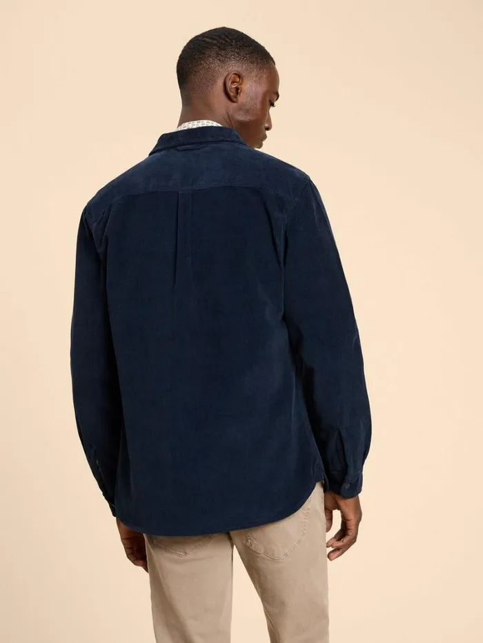 White Stuff SHIRTS Whitwick Cord Shirt Dark Navy 8211 Men White Stuff SHIRTS Whitwick Cord Shirt Dark Navy 8211 Men