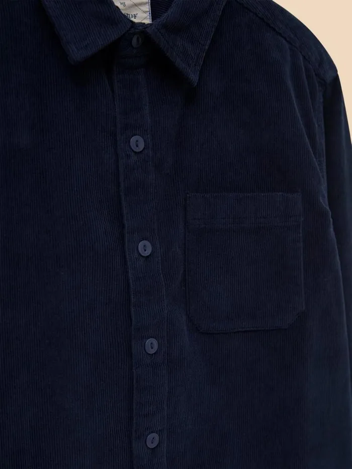 White Stuff SHIRTS Whitwick Cord Shirt Dark Navy 8211 Men White Stuff SHIRTS Whitwick Cord Shirt Dark Navy 8211 Men