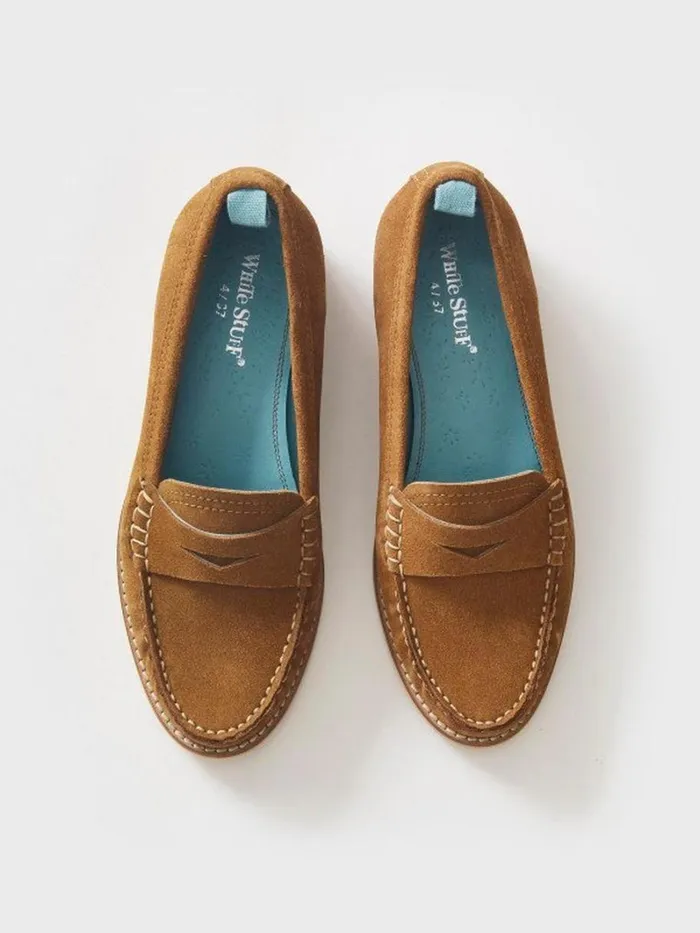 White Stuff SHOES Eden Loafer Mid Tan 8211 Women White Stuff SHOES Eden Loafer Mid Tan 8211 Women
