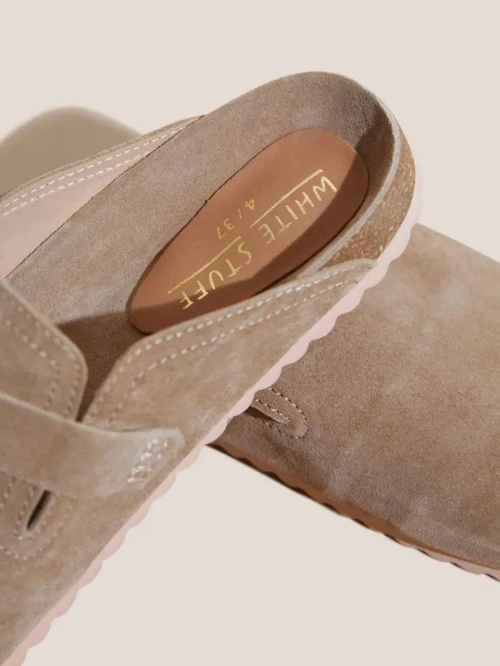 White Stuff SHOES Slip On Suede Footbed Light Natural 8211 Women White Stuff SHOES Slip On Suede Footbed Light Natural 8211 Women
