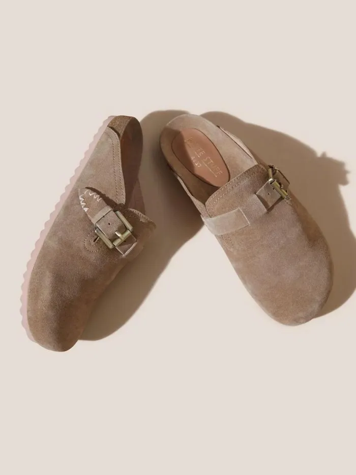 White Stuff SHOES Slip On Suede Footbed Light Natural 8211 Women White Stuff SHOES Slip On Suede Footbed Light Natural 8211 Women