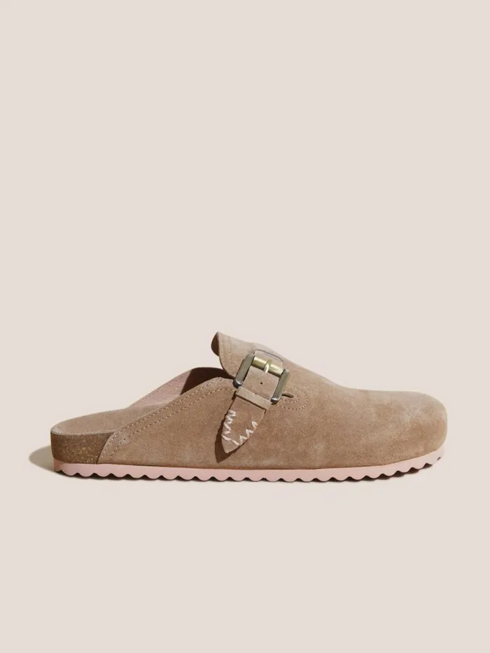 White Stuff SHOES Slip On Suede Footbed Light Natural 8211 Women White Stuff SHOES Slip On Suede Footbed Light Natural 8211 Women