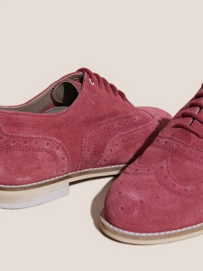 White Stuff SHOES Thistle Lace Up Brogue Bright Pink 8211 Women White Stuff SHOES Thistle Lace Up Brogue Bright Pink 8211 Women