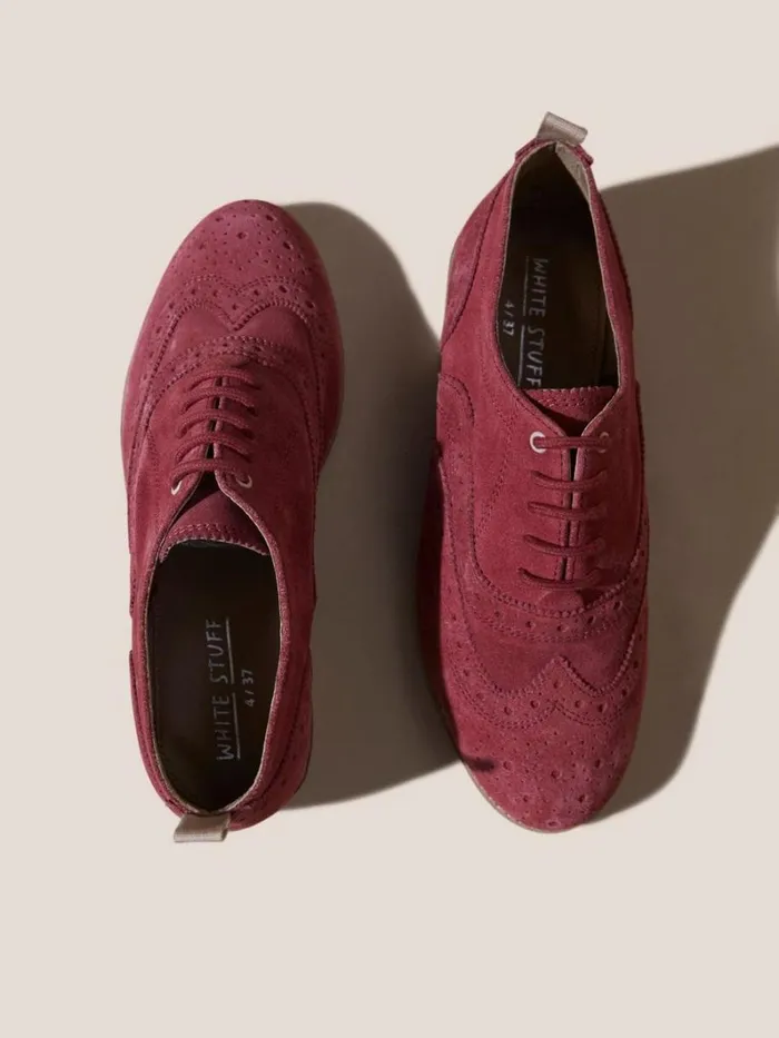 White Stuff SHOES Thistle Lace Up Brogue Bright Pink 8211 Women White Stuff SHOES Thistle Lace Up Brogue Bright Pink 8211 Women