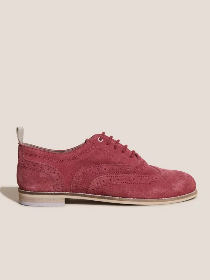 White Stuff SHOES Thistle Lace Up Brogue Bright Pink 8211 Women White Stuff SHOES Thistle Lace Up Brogue Bright Pink 8211 Women
