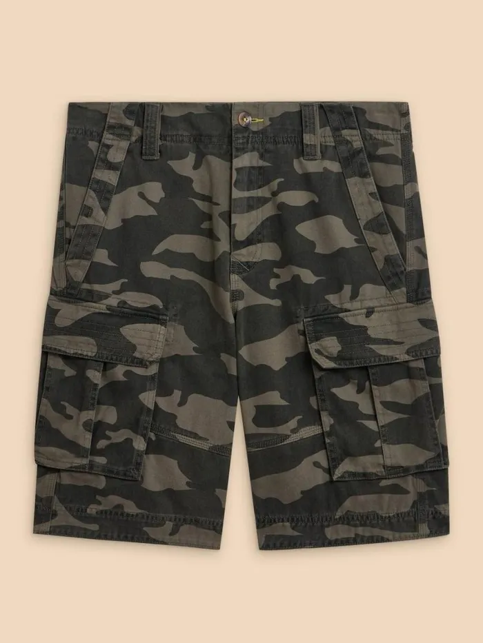 White Stuff SHORTS Halsall Organic Cargo Short Green Multi 8211 Men White Stuff SHORTS Halsall Organic Cargo Short Green Multi 8211 Men