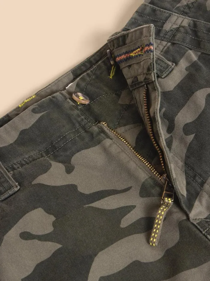White Stuff SHORTS Halsall Organic Cargo Short Green Multi 8211 Men White Stuff SHORTS Halsall Organic Cargo Short Green Multi 8211 Men