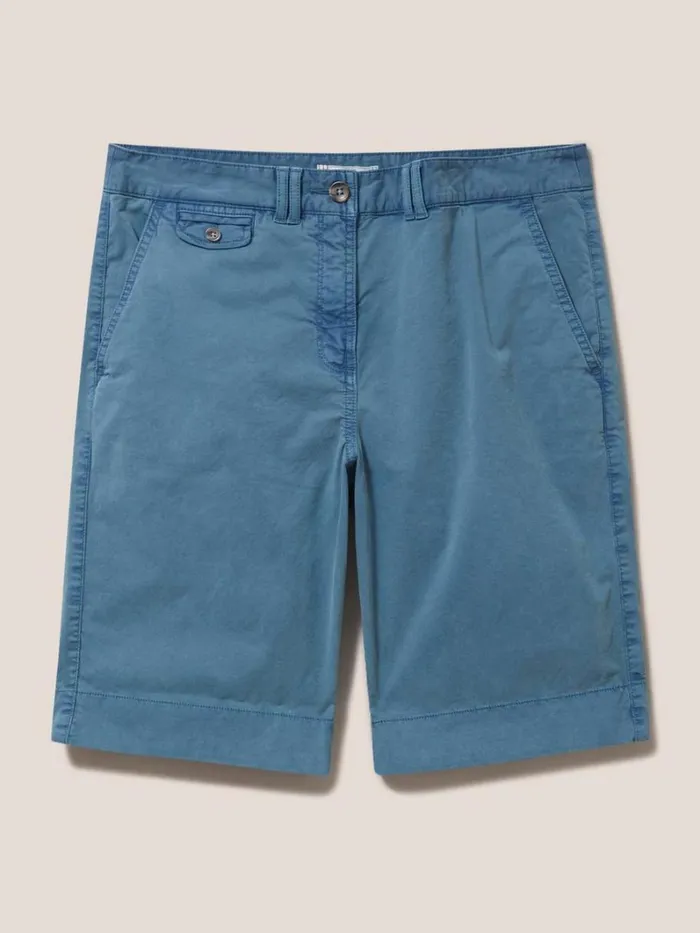 White Stuff SHORTS Hayley Organic Chino Shorts Mid Teal 8211 Women White Stuff SHORTS Hayley Organic Chino Shorts Mid Teal 8211 Women