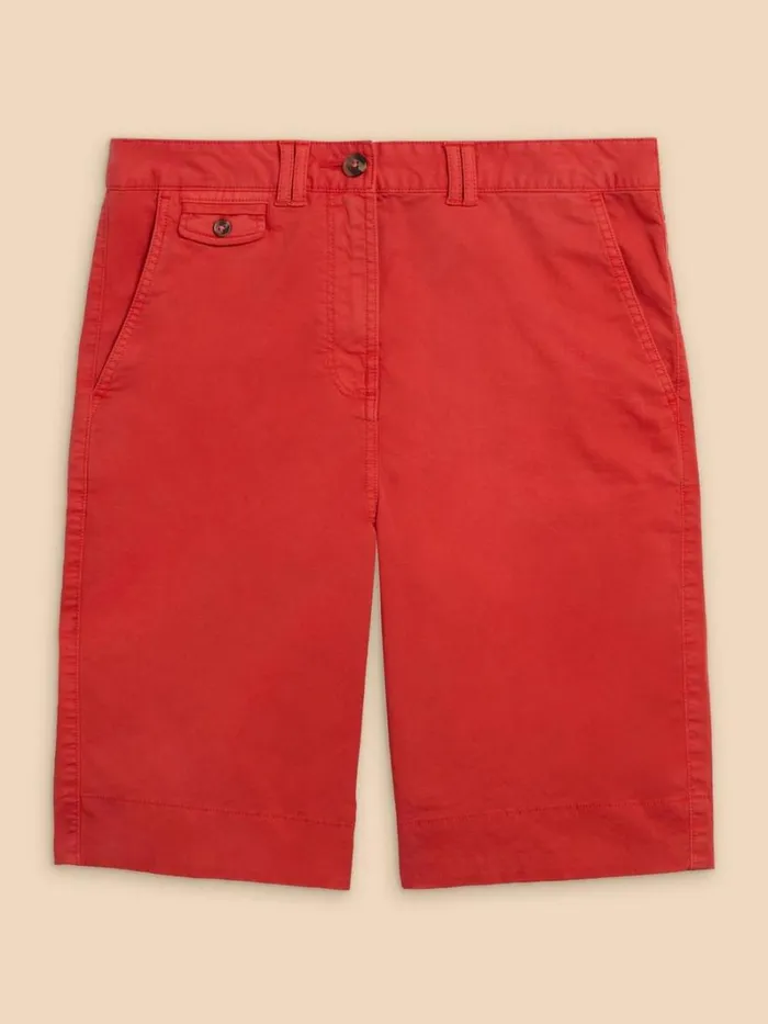 White Stuff SHORTS Hayley Organic Cotton Shorts Bright Red 8211 Women White Stuff SHORTS Hayley Organic Cotton Shorts Bright Red 8211 Women