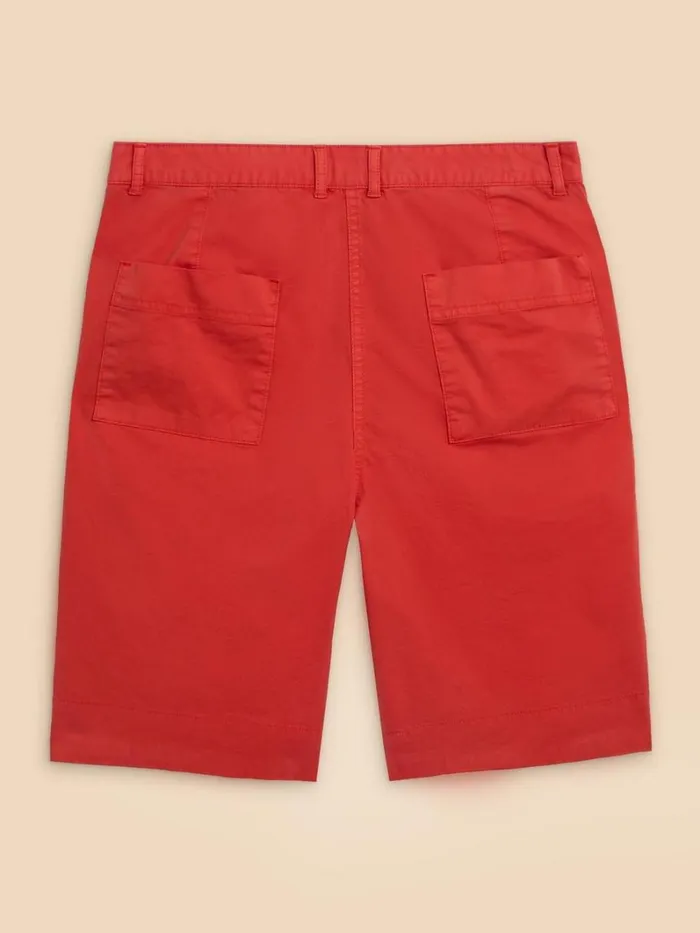 White Stuff SHORTS Hayley Organic Cotton Shorts Bright Red 8211 Women White Stuff SHORTS Hayley Organic Cotton Shorts Bright Red 8211 Women