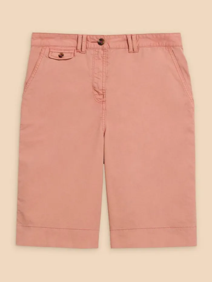 White Stuff SHORTS Hayley Organic Cotton Shorts Mid Pink 8211 Women White Stuff SHORTS Hayley Organic Cotton Shorts Mid Pink 8211 Women