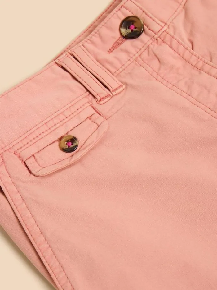 White Stuff SHORTS Hayley Organic Cotton Shorts Mid Pink 8211 Women White Stuff SHORTS Hayley Organic Cotton Shorts Mid Pink 8211 Women