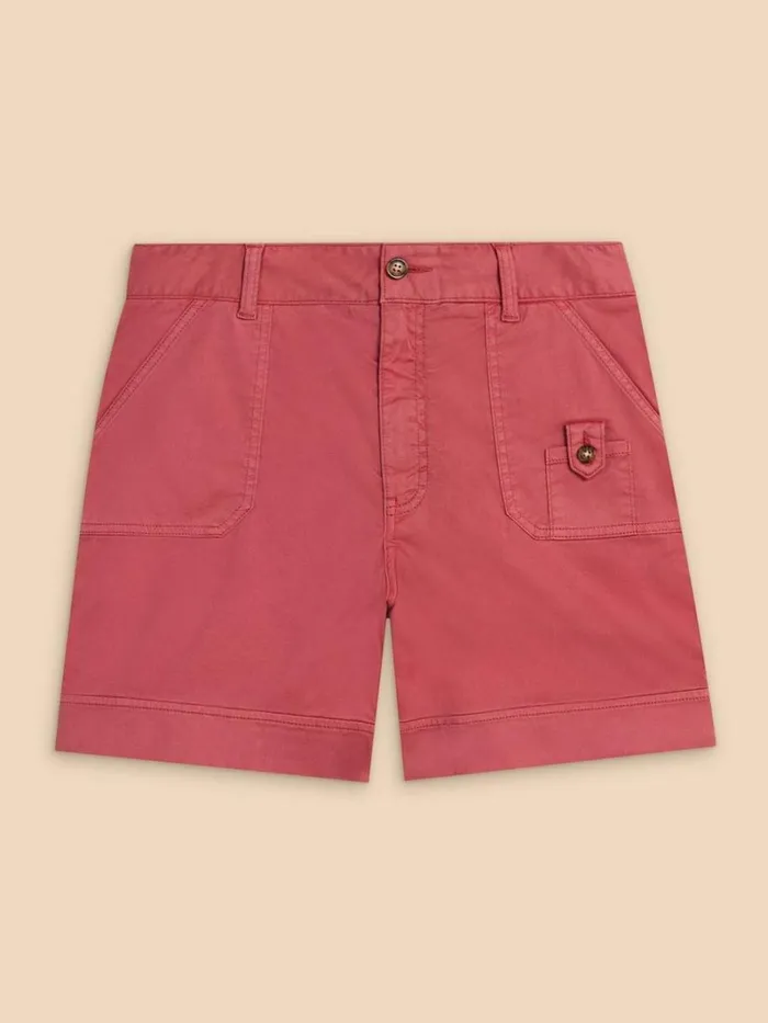 White Stuff SHORTS Mollie Woven Combat Shorts Mid Red 8211 Women White Stuff SHORTS Mollie Woven Combat Shorts Mid Red 8211 Women