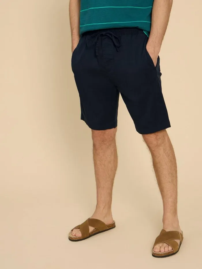 White Stuff SHORTS Palmer Drawstring Short Dark Navy 8211 Men White Stuff SHORTS Palmer Drawstring Short Dark Navy 8211 Men