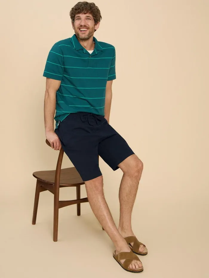 White Stuff SHORTS Palmer Drawstring Short Dark Navy 8211 Men White Stuff SHORTS Palmer Drawstring Short Dark Navy 8211 Men