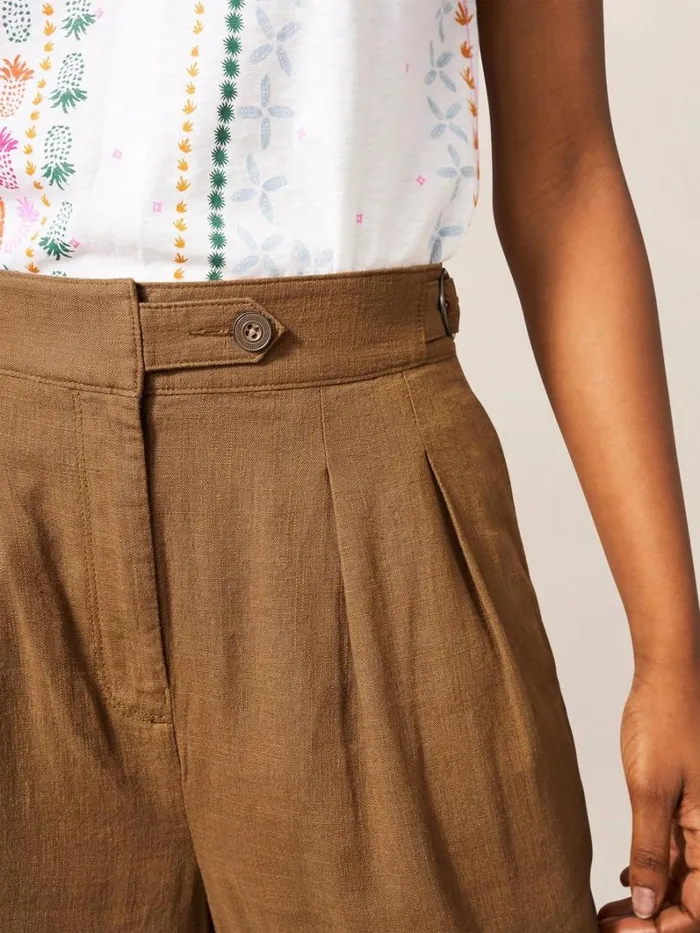 White Stuff SHORTS Una Short Dark Natural 8211 Women White Stuff SHORTS Una Short Dark Natural 8211 Women