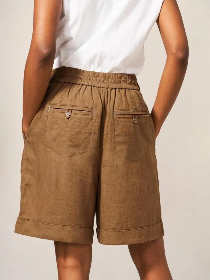 White Stuff SHORTS Una Short Dark Natural 8211 Women White Stuff SHORTS Una Short Dark Natural 8211 Women