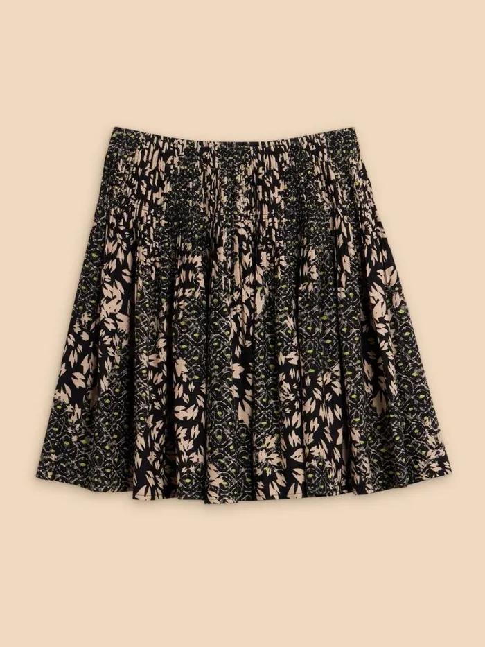 White Stuff SKIRTS Ari Eco Vero Skirt Black Multi 8211 Women White Stuff SKIRTS Ari Eco Vero Skirt Black Multi 8211 Women