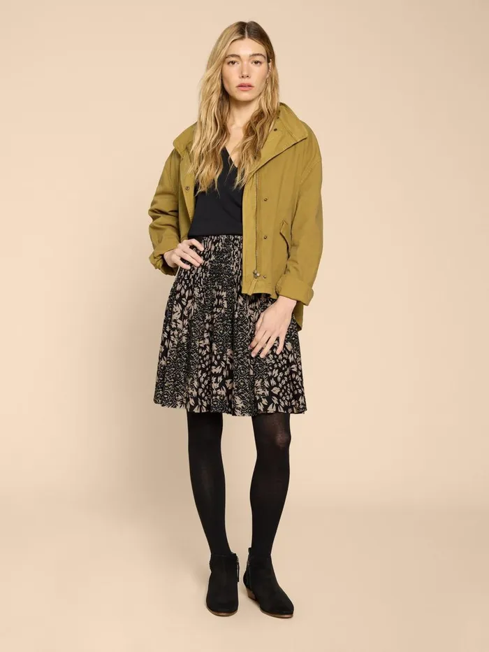 White Stuff SKIRTS Ari Eco Vero Skirt Black Multi 8211 Women White Stuff SKIRTS Ari Eco Vero Skirt Black Multi 8211 Women