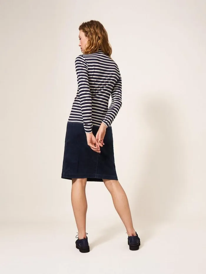 White Stuff SKIRTS Melody Organic Cord Skirt Dark Navy 8211 Women White Stuff SKIRTS Melody Organic Cord Skirt Dark Navy 8211 Women
