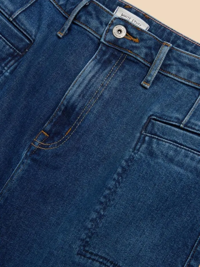 White Stuff SKIRTS Penny Denim Midi Skirt Mid Denim 8211 Women White Stuff SKIRTS Penny Denim Midi Skirt Mid Denim 8211 Women