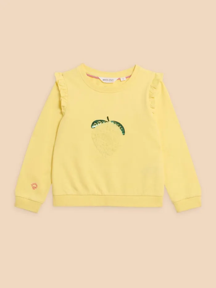 White Stuff SWEATS Lemon Sweat Bright Yellow 8211 Kids White Stuff SWEATS Lemon Sweat Bright Yellow 8211 Kids