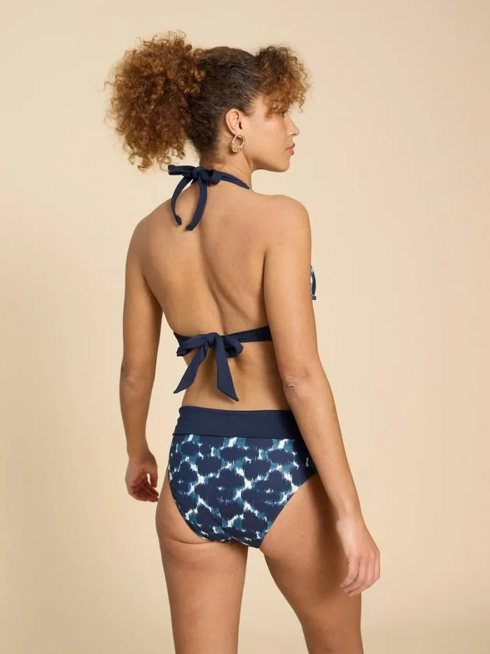 White Stuff SWIMWEAR Sunshine Reversible Halter Neck Bikini Top Navy Multi 8211 Women White Stuff SWIMWEAR Sunshine Reversible Halter Neck Bikini Top Navy Multi 8211 Women