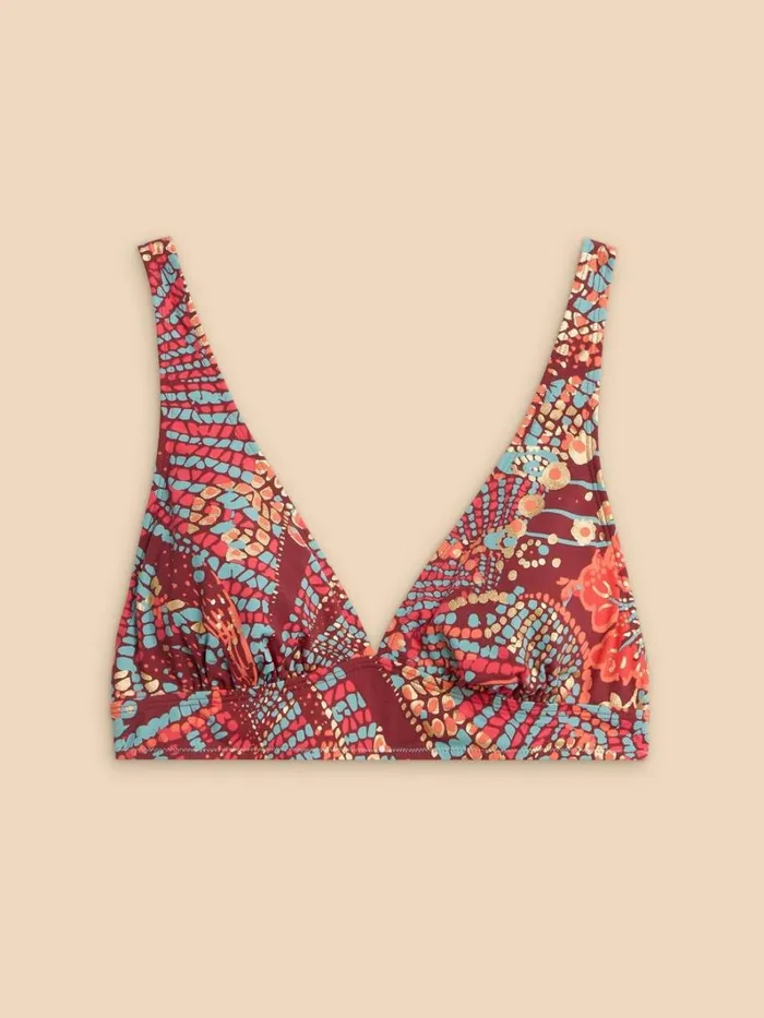 White Stuff SWIMWEAR Tabitha Bikini Top Red Print 8211 Women White Stuff SWIMWEAR Tabitha Bikini Top Red Print 8211 Women