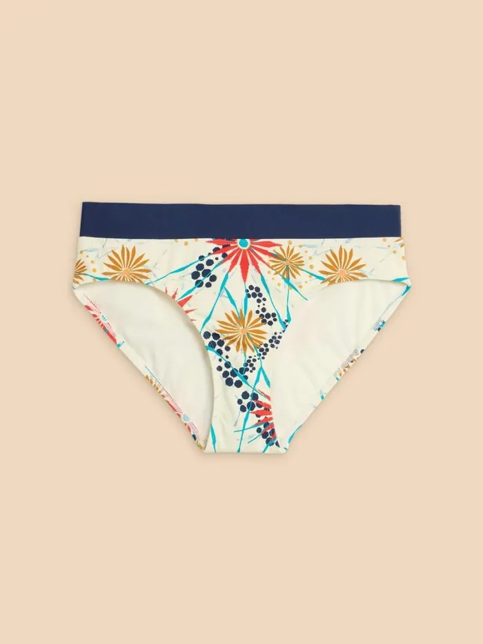 White Stuff SWIMWEAR Valley Bikini Bottom Ivory Multi 8211 Women White Stuff SWIMWEAR Valley Bikini Bottom Ivory Multi 8211 Women