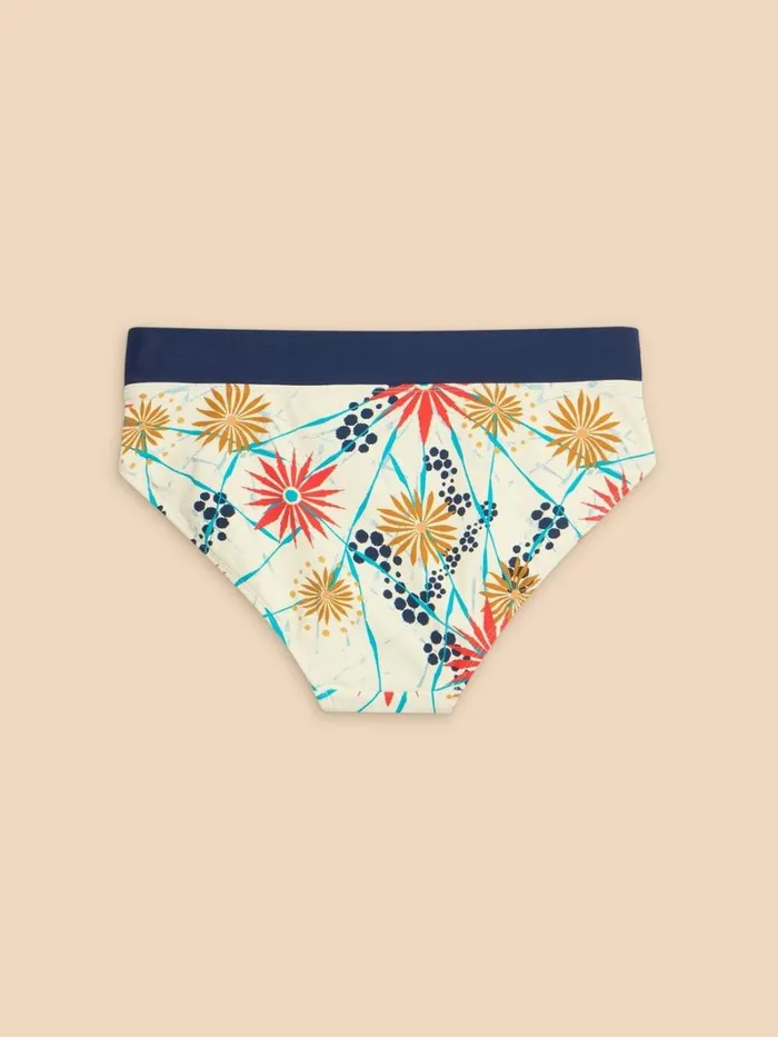 White Stuff SWIMWEAR Valley Bikini Bottom Ivory Multi 8211 Women White Stuff SWIMWEAR Valley Bikini Bottom Ivory Multi 8211 Women