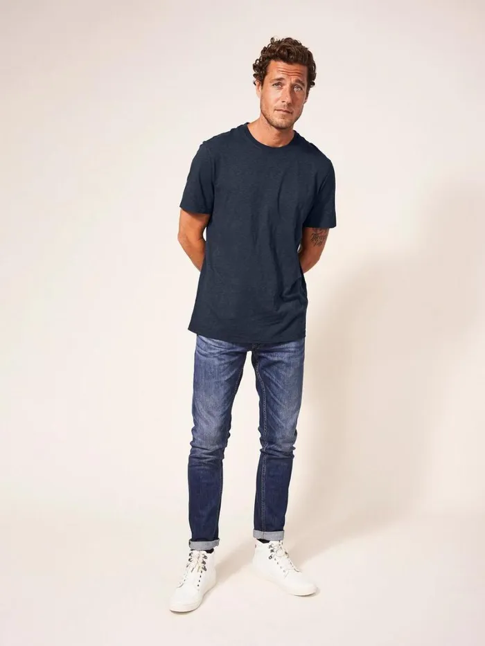 White Stuff TSHIRTS Abersoch Short Sleeve Tee Dark Navy 8211 Men