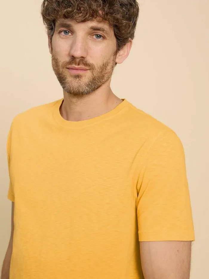 White Stuff TSHIRTS Abersoch Short Sleeve Tee Dark Yellow 8211 Men