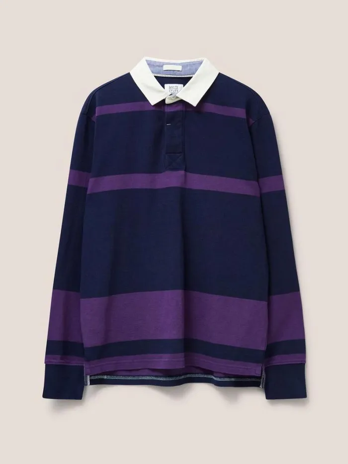 White Stuff TSHIRTS Colourblock Rugby Dark Navy 8211 Men White Stuff TSHIRTS Colourblock Rugby Dark Navy 8211 Men