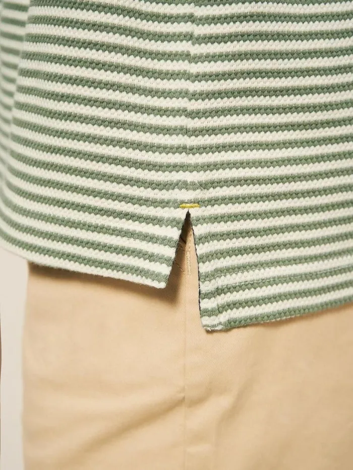 White Stuff TSHIRTS Revere Stripe Polo Mint Green 8211 Men White Stuff TSHIRTS Revere Stripe Polo Mint Green 8211 Men