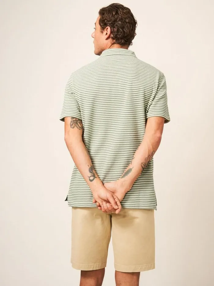 White Stuff TSHIRTS Revere Stripe Polo Mint Green 8211 Men White Stuff TSHIRTS Revere Stripe Polo Mint Green 8211 Men