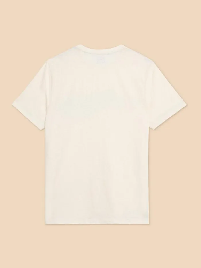 White Stuff TSHIRTS Shoal Fish Graphic Tee White Print 8211 Men White Stuff TSHIRTS Shoal Fish Graphic Tee White Print 8211 Men