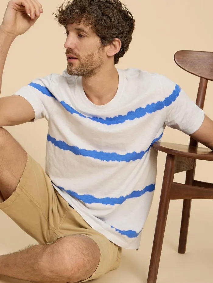 White Stuff TSHIRTS Tie Dye Tee White Multi 8211 Men White Stuff TSHIRTS Tie Dye Tee White Multi 8211 Men