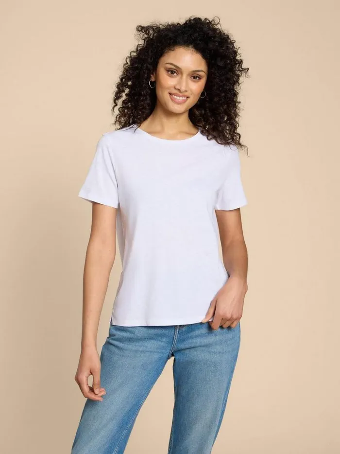 White Stuff TOPS and TEES ABBIE TEE Brilliant White 8211 Women