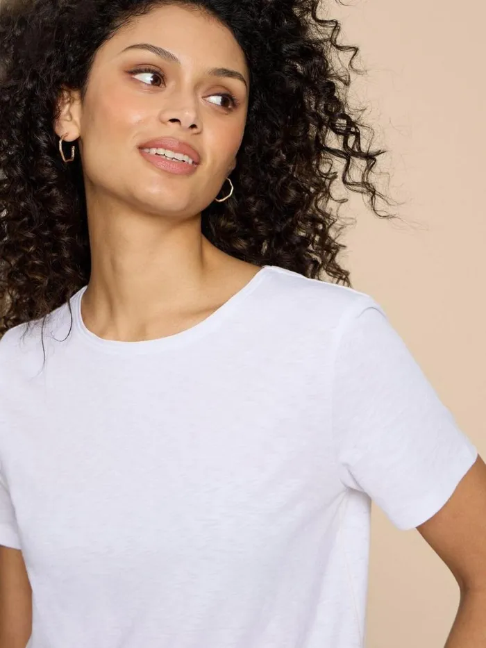 White Stuff TOPS and TEES ABBIE TEE Brilliant White 8211 Women White Stuff TOPS and TEES ABBIE TEE Brilliant White 8211 Women