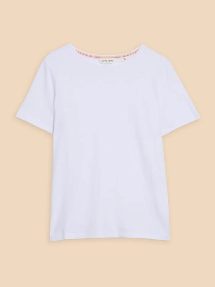 White Stuff TOPS and TEES ABBIE TEE Brilliant White 8211 Women White Stuff TOPS and TEES ABBIE TEE Brilliant White 8211 Women