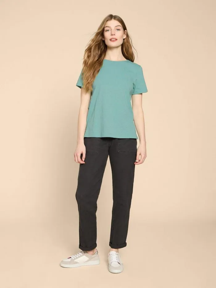 White Stuff TOPS and TEES ABBIE TEE Mid Teal 8211 Women